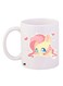 Anime Character Printed Coffee Mug White/Pink/Yellow 11ounce