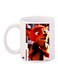 Cartoon Printed Coffee Mug White/Red/Black