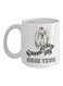 Keep Calm And Love Shih Tzu Birthday Printed Mug White/Grey/Black