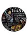 Food Printed Fridge Magnet Multicolour