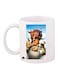 Ice Age Printed Mug White/Blue/Black Standard Size