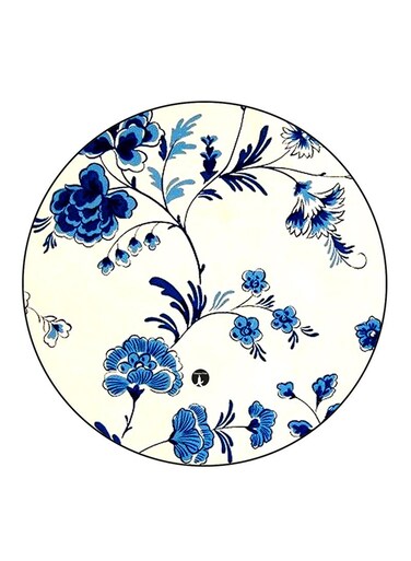 Flowers Printed Fridge Magnet Multicolour