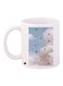 Butterflies Printed Coffee Mug White/Blue/Grey 11ounce