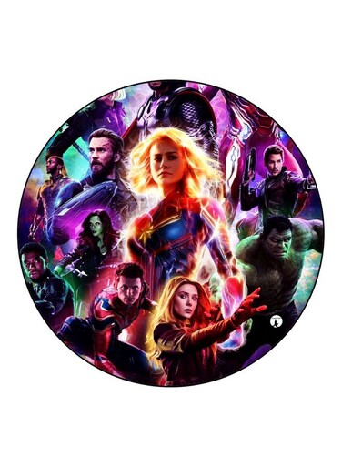 Marvel's Avengers Printed Fridge Magnet Purple/Yellow/Green 5.5cm