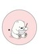 We Bare Bears Printed Fridge Magnet Multicolour