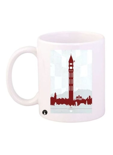 Assassin's Creed Printed Mug White/Red