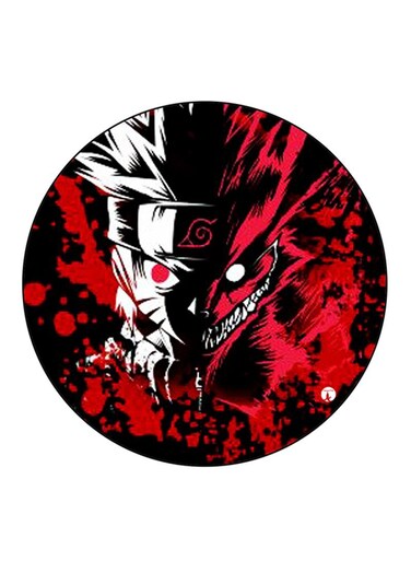 Anime Naruto Printed Fridge Magnet Multicolour