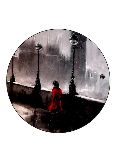 Woman Printed Fridge Magnet Multicolour