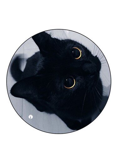Cat Printed Fridge Magnet Multicolour
