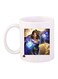 Injustice 2 Printed Coffee Mug White/Gold/Blue