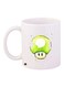 Cartoon Printed Coffee Mug White/Green/Black 11ounce