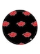 The Anime Naruto Printed Fridge Magnet Round Multicolour