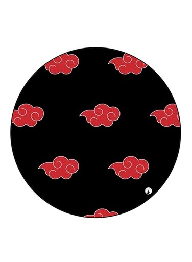 The Anime Naruto Printed Fridge Magnet Round Multicolour