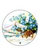 Flowers Printed Fridge Magnet Multicolour