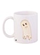 Cartoon Printed Coffee Mug White/Beige/Black 11ounce