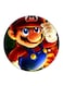 The Video Game Super Mario Printed Fridge Magnet Round Multicolour