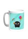 Cartoon Drawing - The Joy Of Eid Printed Coffee Mug White 11ounce