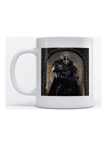 Mug Clash of Kings Game for Coffee and Tea White
