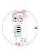 Girl Printed Fridge Magnet Multicolour