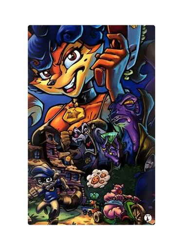 Printed Fridge Magnet Multicolour 8.5x0.4x5.5cm