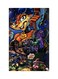 Printed Fridge Magnet Multicolour 8.5x0.4x5.5cm