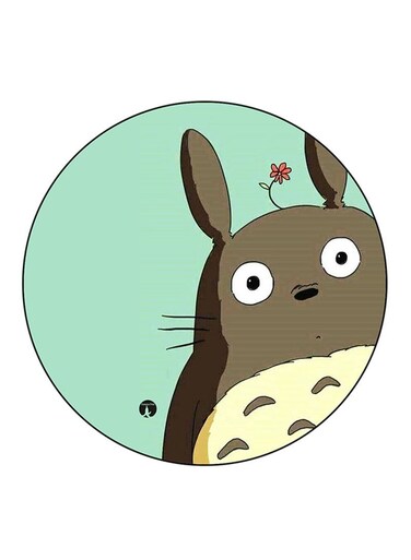 Totoro Printed Fridge Magnet Multicolour