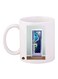 Monsters Inc Printed Mug White/Blue/Brown Standard Size