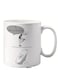 Mug Ceramic Cup 11oz, Microwave Safe, Arab Your Opinion Arabic Meme Short Quotes Office Home Coffee Mug with Attitude in white