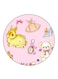 Rabbit Printed Fridge Magnet Multicolour