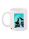 Aladdin Printed Coffee Mug White/Blue/Black 11ounce
