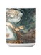 Premium Printed Ceramic Coffee Mug White/Grey 350ml