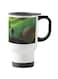 Trip To Space Printed Travel Mug Multicolour 13centimeter