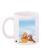 Winnie-The-Pooh Printed Coffee Mug White/Blue/Yellow