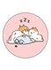 Animals Printed Fridge Magnet Multicolour