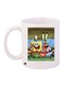 SpongeBob Printed Coffee Mug White/Red/Yellow 11ounce