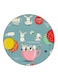 Rabbits Printed Fridge Magnet Multicolour