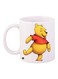 Winnie The Pooh Themed Coffee Mug White/Yellow/Red 11ounce