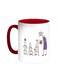 Plant The Seeds Of Love In Children Printed Coffee Mug Red/White 11ounce