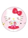 Hello Kitty Printed Fridge Magnet Multicolour