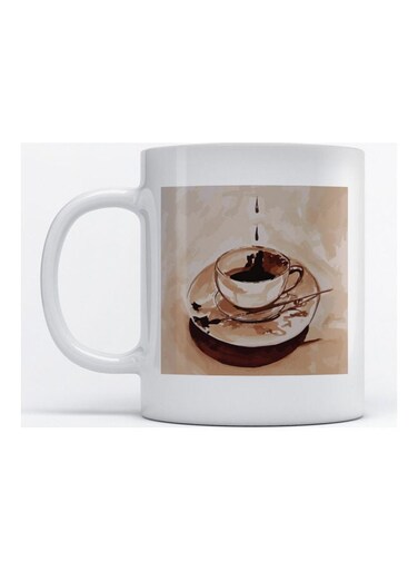 Mug Coffee Lovers for Coffee and Tea White