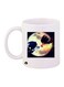 Sonic Game Printed Coffee Mug White/Blue/Beige