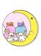 Boy And A Girl Printed Fridge Magnet Multicolour