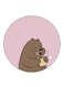 We Bare Bears Printed Fridge Magnet Multicolour