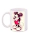 Mickey Mouse Printed Coffee Mug White/Beige/Pink