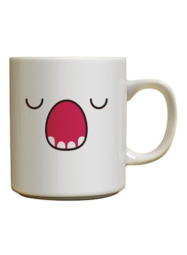 Sleepy Design Ceramic Mug Multicolour 12ounce
