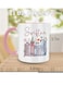 American Singer Coffee Mug - Double Side Printed T. Swizzle Coffee Mug - 11 Ounce Pink Rim and Interior- Gifts for Singer Fans - Novelty Coffee Mug