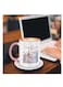 American Singer Coffee Mug - Double Side Printed T. Swizzle Coffee Mug - 11 Ounce Pink Rim and Interior- Gifts for Singer Fans - Novelty Coffee Mug