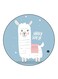 Llama Printed Fridge Magnet Multicolour