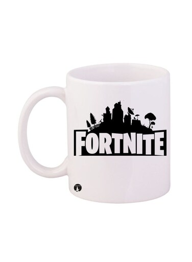 Fortnite Printed Mug White/Black