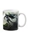 DC Justice League Printed Coffee Mug Grey/Blue/Red Standard